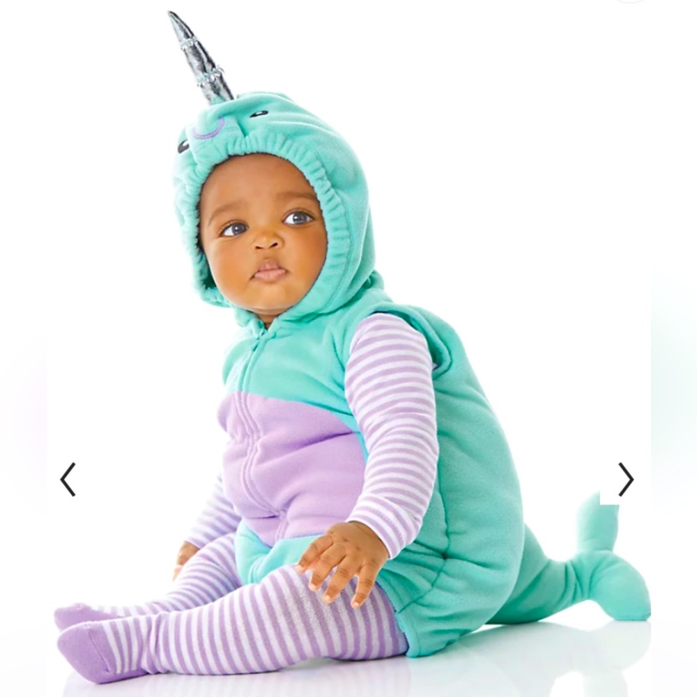 Carter’s Baby Narwhal Costume, Sz 12 Months